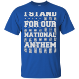 I Stand For Our National Anthem T-shirt_black