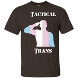 Tactical Trans - LGBT and Trans Rights T-Shirt_Black