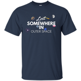 Lost Somewhere In Outer Space Funny Astronomer Shirt