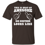 This is What an Awesome big brother Looks Like t shirt_Black