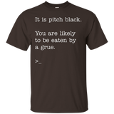 It Is Pitch Black Zork Shirt - Classic Text Adventure Tee