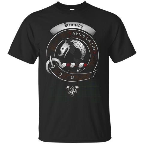 Kennedy Clan Badge T-shirt_black=