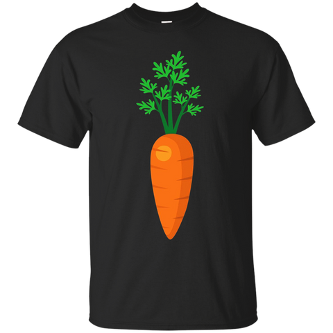 Carrot Vegetable Funny Costume T-shirt_black