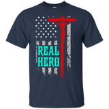 Jesus Is My Superhero Awesome God Flag T Shirt