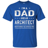 I'm A Dad And Architect T-shirt For Men Father Funny Gift
