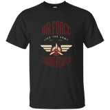 Air Force T Shirt For Men. Us Army Gifts For Air Force Wife_black