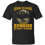 Learn To Kayak Because Zombies Can't Swim Funny