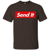 Send It Box Logo T-shirt (Larry Enticer shirt)_Black