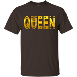 QUEEN WIFE WOMAN T-SHIRT WITH EGYPTIAN ANKH_Black