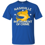 Nashville Instrument of Crime Catfish Hockey T-Shirt_Black