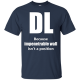 Defensive Lineman Because Impenetrable Wall Isnt A Position_black=