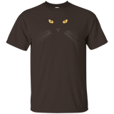 Cat Face Shirt Halloween Costume Gift_black=