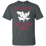 This Ain't My First Stock Show T-shirt Texas State Pride_black=