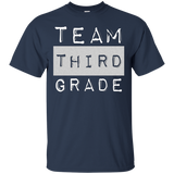 Team Third Grade Funny 3rd Grader Student Teacher T-shirt_black=