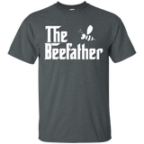 The Bee Father Funny Beekeeper Beekeeping T Shirt Gift_Black