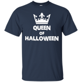 Funny Scary Queen Of Halloween Witches Funny Bootiful Shirt_black=