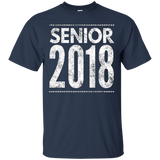 Senior Class Of 2018 T-Shirt Graduation Tee_Black