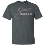 Womens Gypsy Skulls Dart Team Graphic T-Shirt (Ladies)_Black