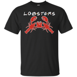 You're My Lobster - He's My Lobster - T-Shirt for Friends_Black