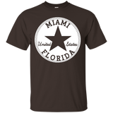 MIAMI Florida United States USA T-Shirt Relaxed Fit Tee_Black