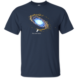 Milky Way Galaxy T-Shirt You Are Here Astronomy Shirt_Black
