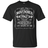 Legends Were Born In November 1967 T-shirt 50th Birthday