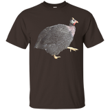 Cute Pet Pearl Guinea Fowl Keet Guineafowl Guineas T-shirt_black
