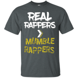 T Shirt for Hip Hop Heads Who Like Real Rappers not Mumble_Black