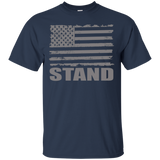 I Stand For The Flag Anthem Patriotic Flag T-shirt_black