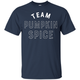 Team Pumpkin Spice T-Shirt PSL Everything Cute Fall Tee_Black