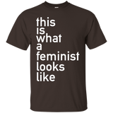 This is What a Feminist Looks Like Helvetica T-Shirt_Black