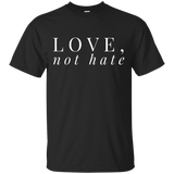 Love, Not Hate T-shirt_black=