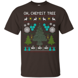 Chemist Tree Shirt Oh Chemistry Tree Ugly Christmas T-shirt_black=