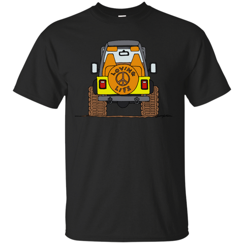 Off Road 4x4 Jeep Suv - Loving Life Shirt By Scottygaado=