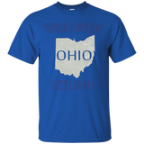 Halloween Returns Ohio Funny T-shirt_black