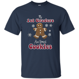 1st Grade Teacher Christmas My 1st Graders Are Smart Cookies_black=