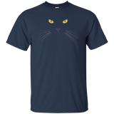 Cat Face Shirt Halloween Costume Gift_black=