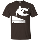 Parkour T Shirt Parkour T-Shirt Free Running Tee Athlete_Black