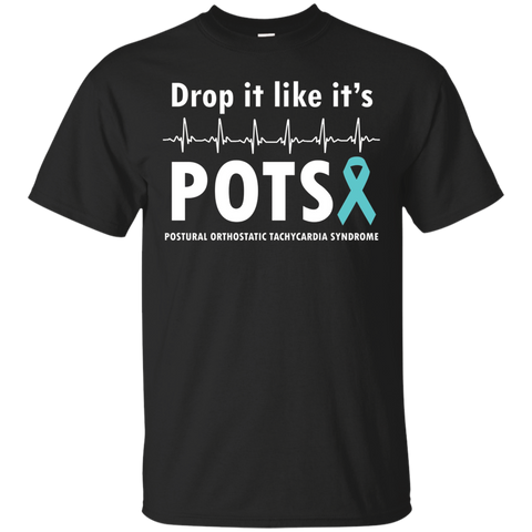 Drop It Like It's Pots T-shirt_black=