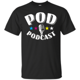 The Print On Demand Podcast T-shirt_black=