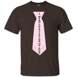 I Wear This Tie For My Aunt Breast Cancer Awareness T-shirt_black=