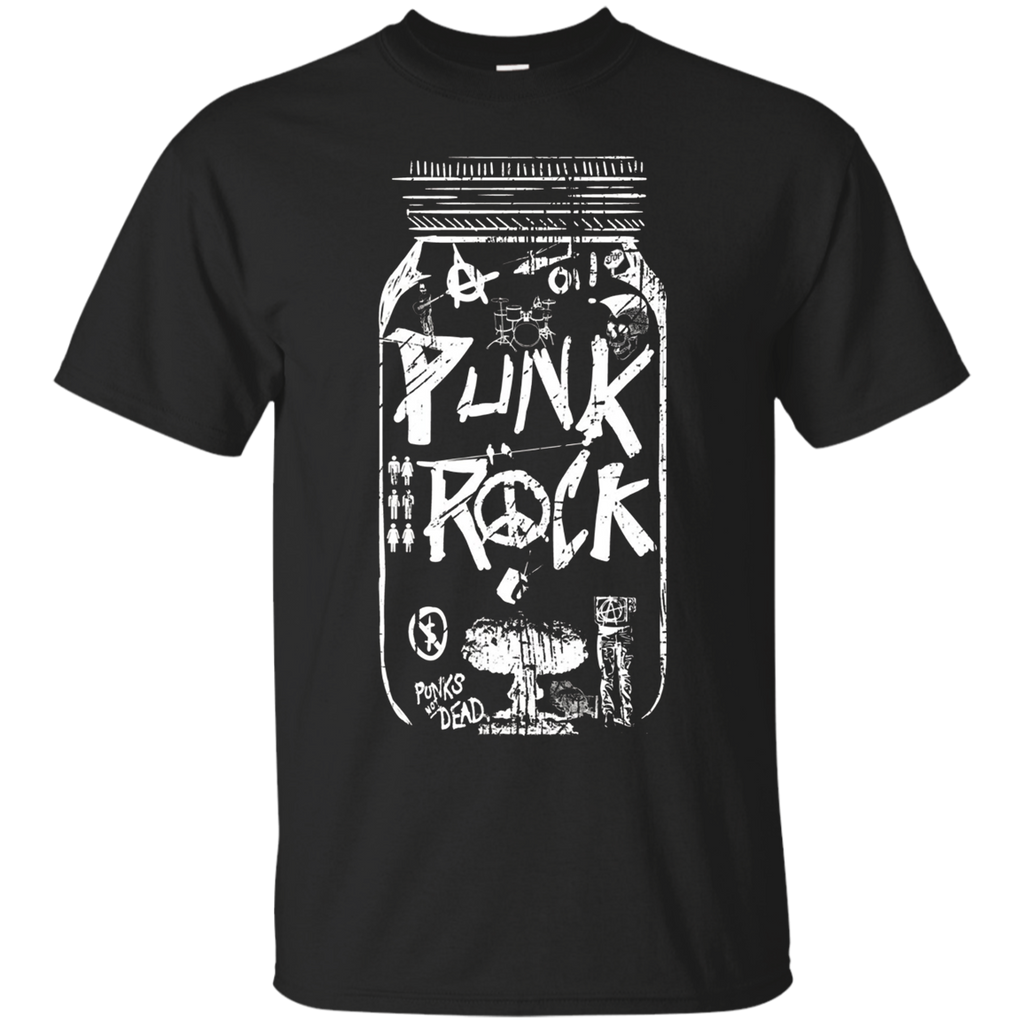 Punk Rock Music T Shirt Punk Music Inspired Apparel_Black