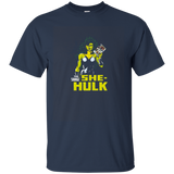 She-Hulk Comic Graphic T-Shirt_Asphalt