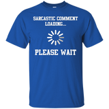 Sarcastic comment loading... Please wait T-shirt_Black