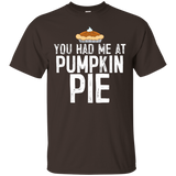 Had Me At Pumpkin Pie Dessert Thanksgiving T-shirt_black