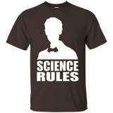 Science Rules Funny Shirt Science T Shirt For Scientists_Black