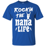 Womens Rockin The Nana Life T-Shirt_Black