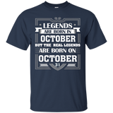 Legends Are Born On October 31 T Shirt October Birthday Gift