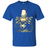 Queen Elizabeth I English Tudor Face Portrait T-Shirt_Black