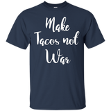 Womens Make Tacos Not War T-Shirt_Black